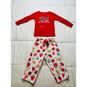 CARTERS GIRLS COZY PAJAMA‎ SET SIZE 18M